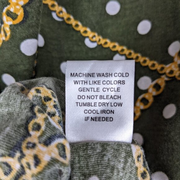 NEW! Chain Polkadot Wrap Dress Alison Andrews - Picture 5 of 6